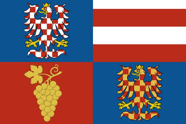 Bandera de Moravia Meridional