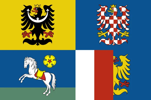 Bandera de Moravia-Silesia