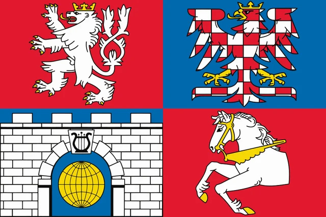 Bandera de Pardubice