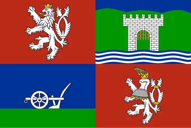 Bandera de Ústí nad Labem