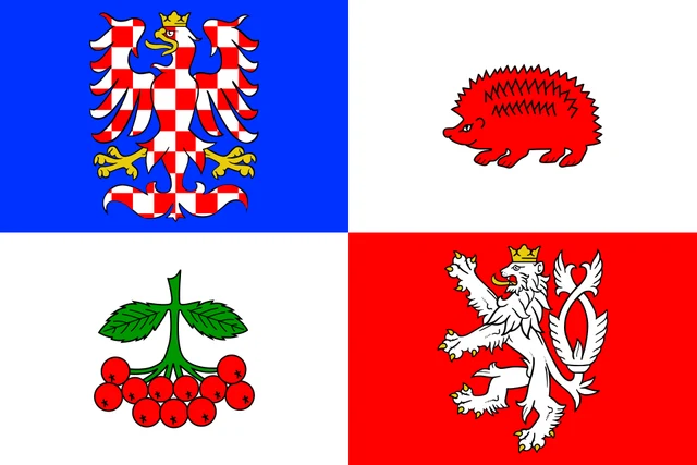 Bandera de Vysočina