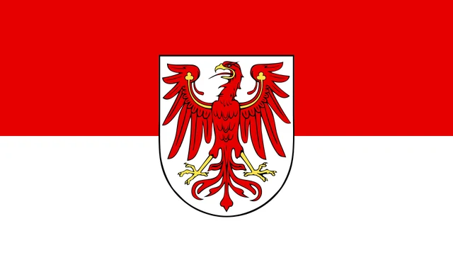 Flagge: Brandenburg