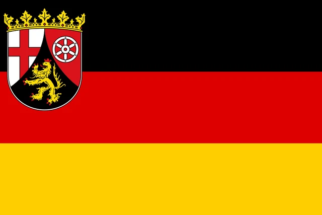 Flagge: Rheinland-Pfalz