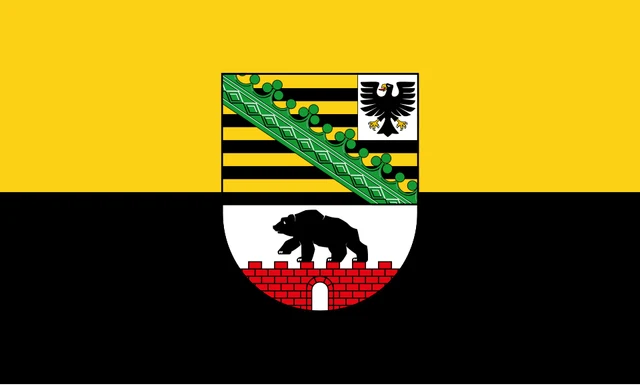 Flagge: Sachsen-Anhalt