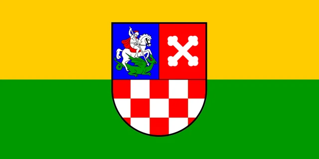 Bandera de Bjelovar-Bilogora